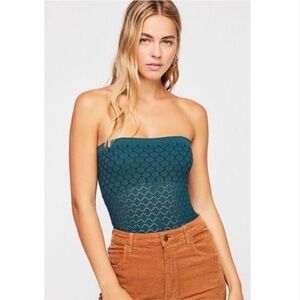 Free People Honey-Textured Seamless Tube Top, Size XS/S